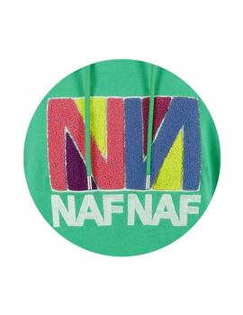 Sudadera Naf Naf Owena Verde Mujer