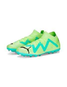 Botas Puma Future Match MG Amarillo/Verde