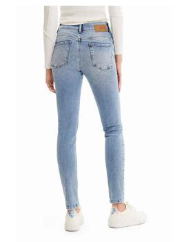 Pantalon Desigual Lia Azul Claro Mujer