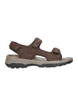 Sandalias Skechers Tresmen Garo Marron Hombre