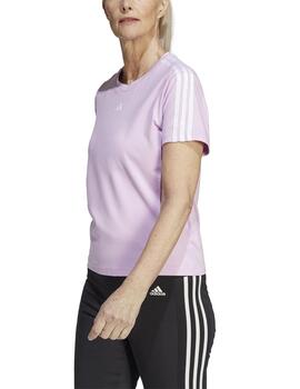 Camiseta Adidas TR-ES 3S MC Lila Mujer