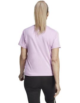 Camiseta Adidas TR-ES 3S MC Lila Mujer