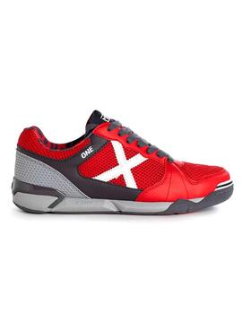 Zapatillas Munich One Kid 54 Rojo/Gris