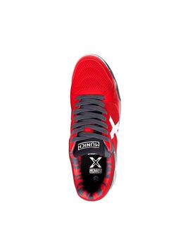 Zapatillas Munich One Kid 54 Rojo/Gris