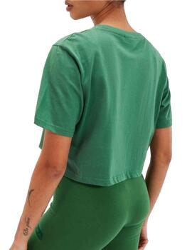 Camiseta Ellesse Volia Crop Verde Mujer