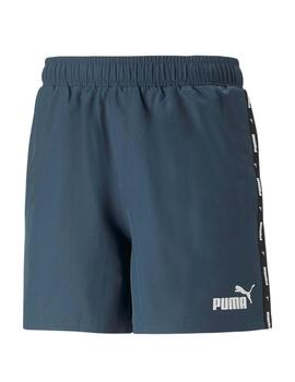 Bermuda Puma ESS+ Tape Woven Marino Hombre