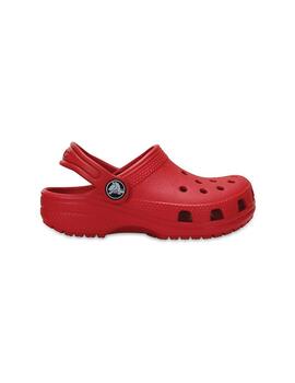 Zuecos Crocs Classic Clog T Rojo