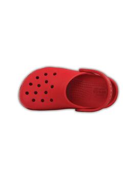 Zuecos Crocs Classic Clog T Rojo