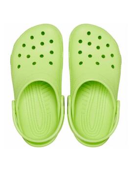 Zuecos Crocs Classic Clog T Verde Lima