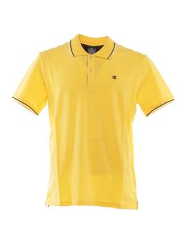 Polo Champion Pique MC Amarillo Hombre