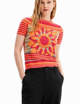 Camiseta Desigual Lucca MC Multicolor Mujer