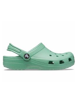 Zuecos Crocs Classic Clog K Verde Agua