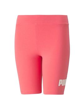 Malla Corta Puma ESS Logo Rosa Niña