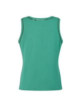 Camiseta Naf Naf Otylia SM Verde Mujer