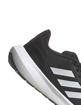 Zapatillas Adidas RunFalcon 3.0 W Negro/Bco Mujer