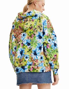 Sudadera Desigual Bugs Flowers Multicolor Mujer