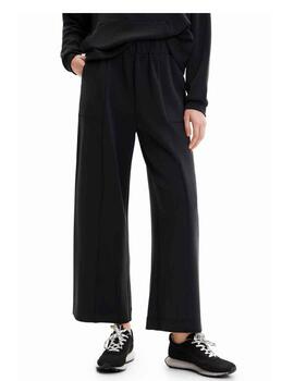 Pantalon Desigual Bambula Negro Mujer