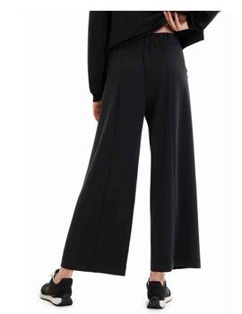 Pantalon Desigual Bambula Negro Mujer