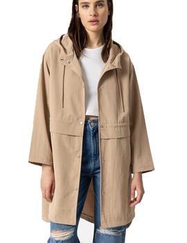 Parka Tiffosi Caravela Beige Mujer