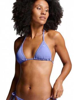 Top de Bikini Puma Triangle Morado Mujer