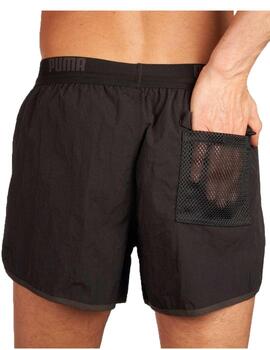 Bañador Puma Track Short Negro Hombre