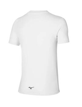 Camiseta Mizuno Athletic RB Blanco Hombre