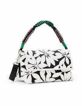 Bolso Desigual Onyx Venecia 2.0 Bco/Negro Mujer