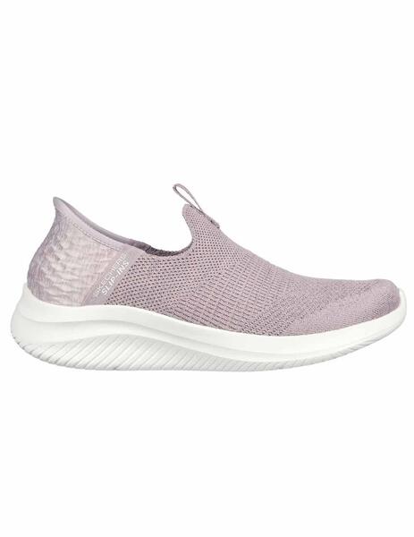 Zapatillas Skechers Ultra Flex 3.0 S.S Malva Mujer
