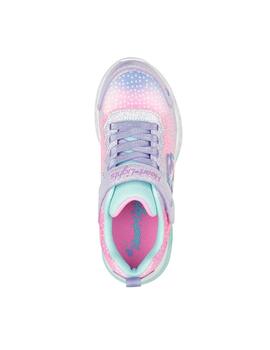 Zapatillas Skechers S-Lights Simp.Love Multi Niña