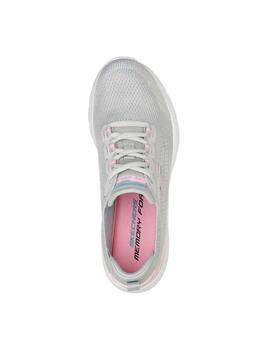 Zapatillas Skechers Arch Fit Comfy W Malva Mujer