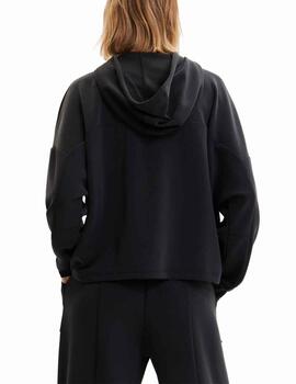 Sudadera Desigual Marion Negro Mujer