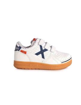 Zapatillas Munich G-3 Kid VCO Profit 357 Blanco/Ma