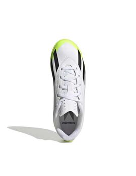 Zapatillas Adidas X Crazyfast.4 IN J Bco/Ne/Ve
