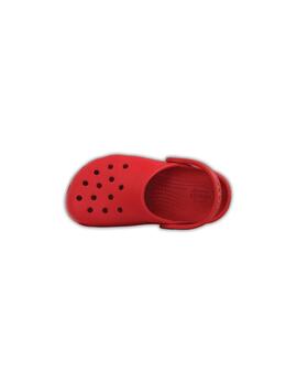 Zuecos Crocs Classic Clog K Rojo