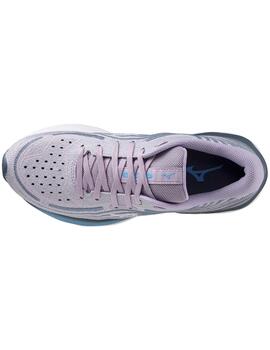 Zapatillas Mizuno Wave Skyrise 4 Lila/Gris Mujer