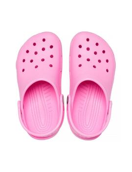 Zuecos Crocs Classic Clog T Rosa Niña