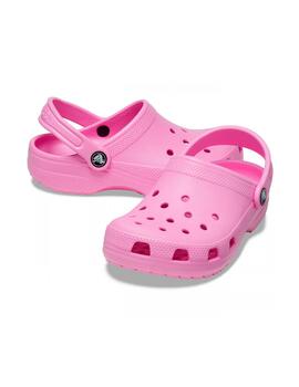 Zuecos Crocs Classic Clog T Rosa Niña