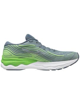 Zapatillas Mizuno Wave Skyrise 4 Gris/Verde Hombre