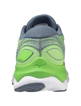 Zapatillas Mizuno Wave Skyrise 4 Gris/Verde Hombre