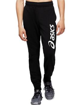 Pantalon Asics Big Logo Negro/Blanco Hombre