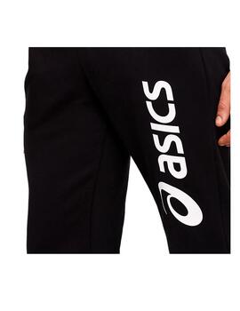 Pantalon Asics Big Logo Negro/Blanco Hombre