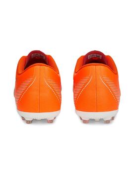 Botas Puma Ultra Play MG Naranja/Blanco