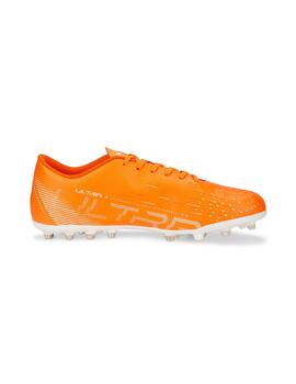 Botas Puma Ultra Play MG Naranja/Blanco