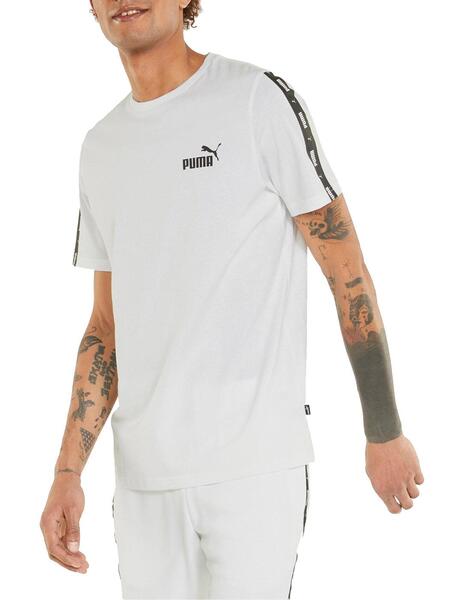 Camiseta Puma ESS+ Tape Blanco Hombre