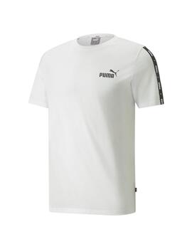 Camiseta Puma ESS+ Tape Blanco Hombre