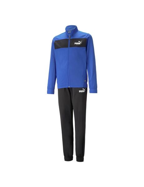 Chandal Puma Poly Suit cl B Azul/Negro Niño