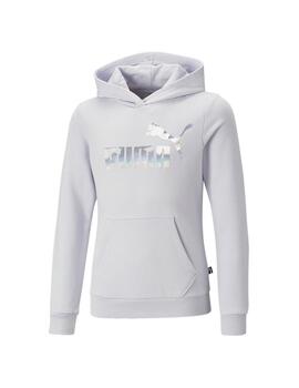 Sudadera Puma ESS+ Nova Shine Lavanda Niña