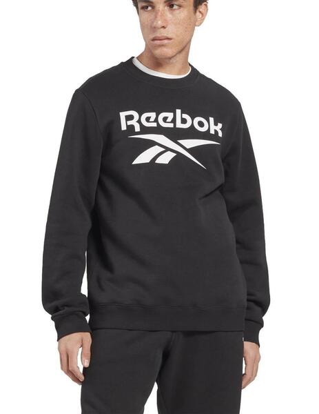 Reebok Sudadera Identity Big Logo Marino Hombre