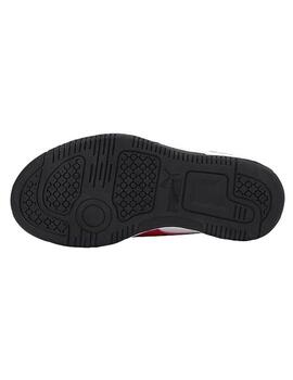 Zapatillas Puma Rebound Layup Lo Bco/Negro/Rj