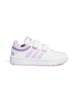 Zapatillas Adidas Hoops 3.0 CF C Blanco/Rs/Li Niña